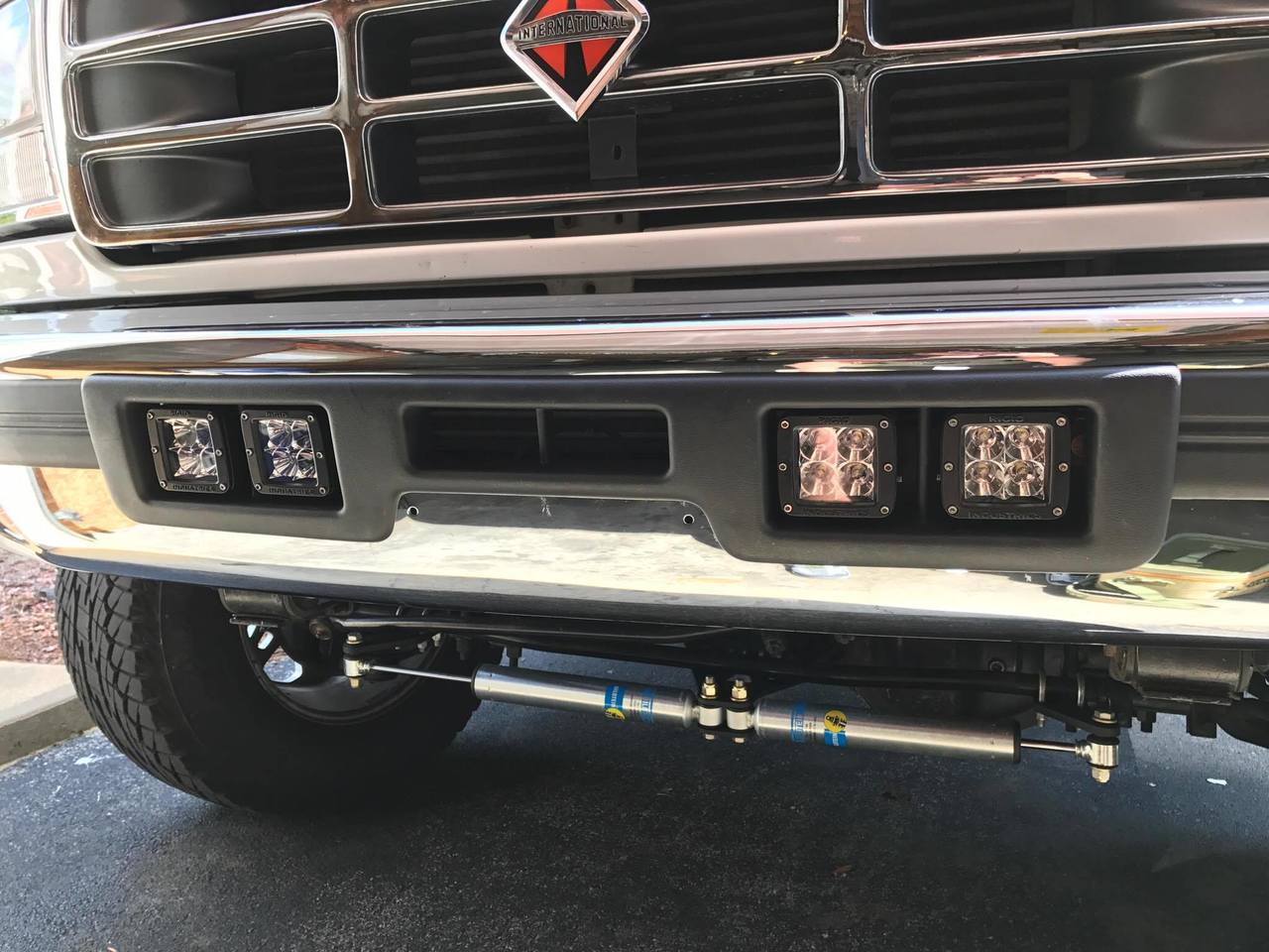OBS Bumper Fog Light Brackets - 7.3 Powerstroke (1992-1997)