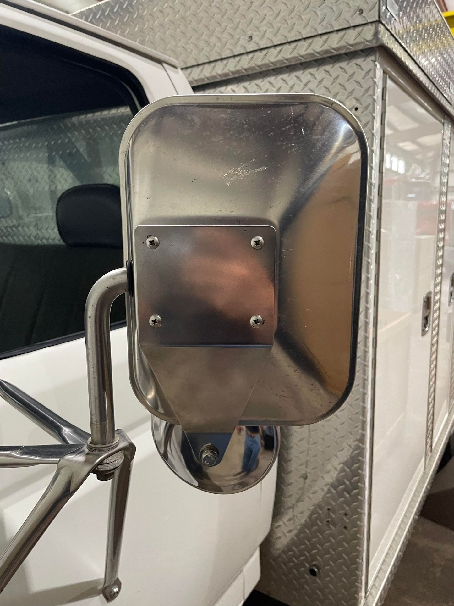 Spot Mirror Bracket - Factory 4 post mirror - 7.3 Powerstroke (1980-1997)
