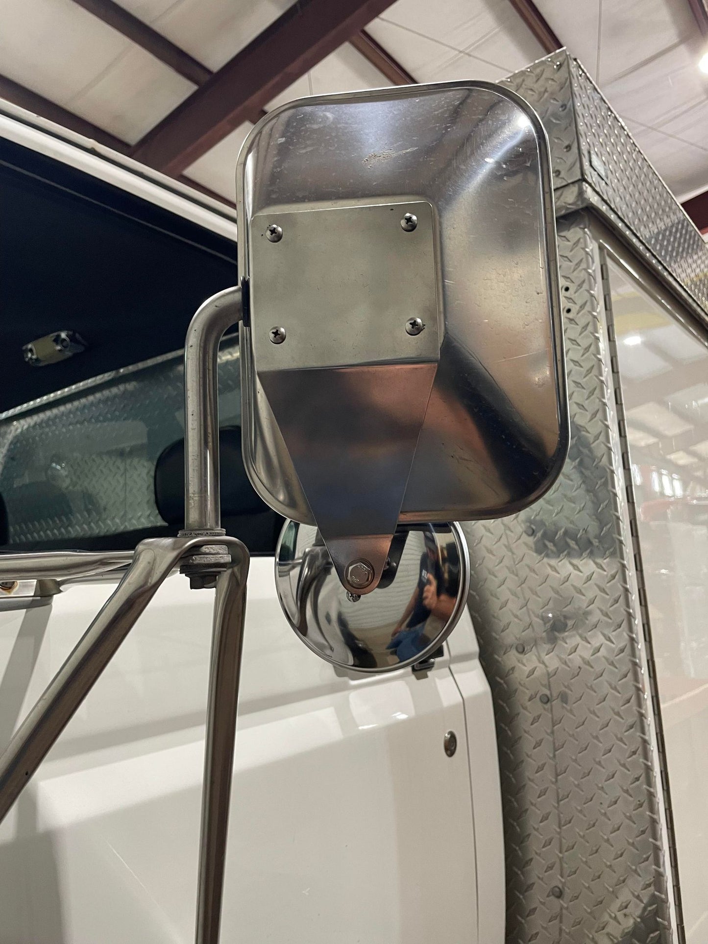 Spot Mirror Bracket - Factory 4 post mirror - 7.3 Powerstroke (1980-1997)