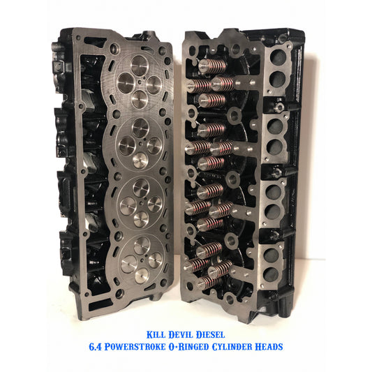 Kill Devil Diesel O-Ringed Cylinder Head Set - 6.4 Powerstroke (2008-2010)