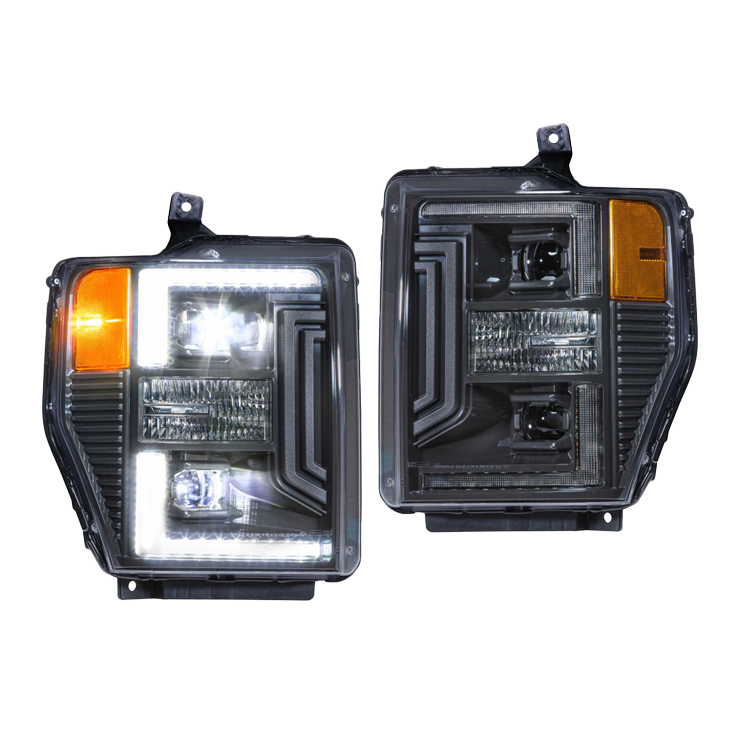 Morimoto XB Hybrid LED Projector Headlights - 6.4 Powerstroke (2008-2010)