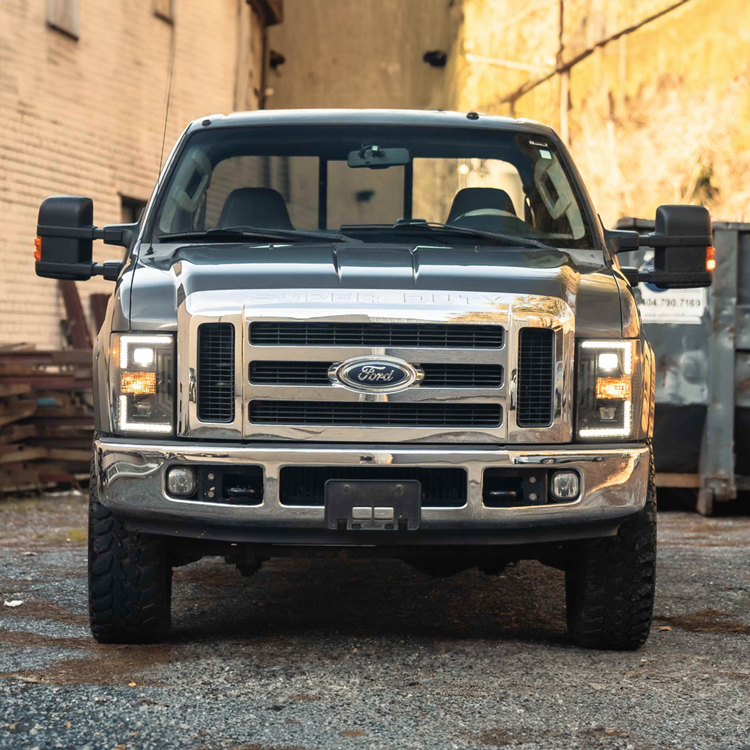 Morimoto XB Hybrid LED Projector Headlights - 6.4 Powerstroke (2008-2010)