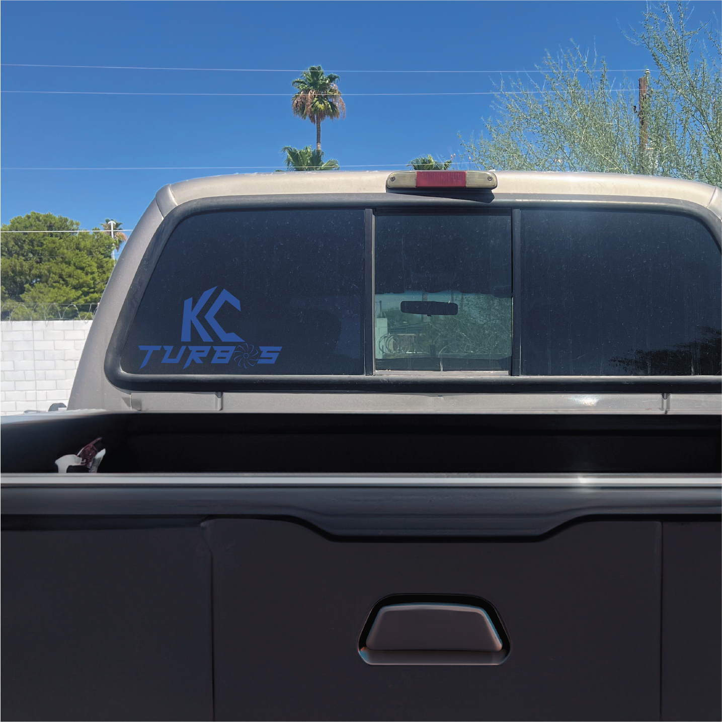 KC Turbos Original Logo - Vinyl Decal