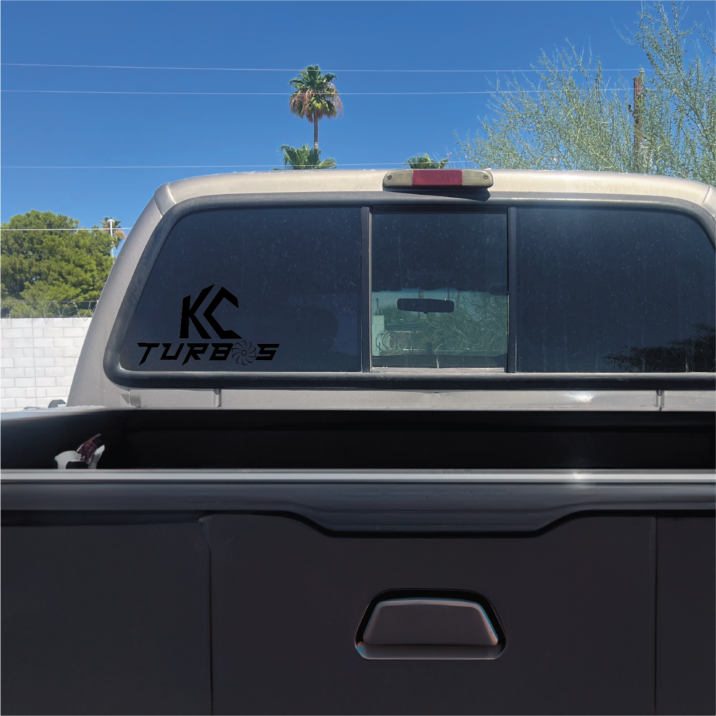 KC Turbos Original Logo - Vinyl Decal