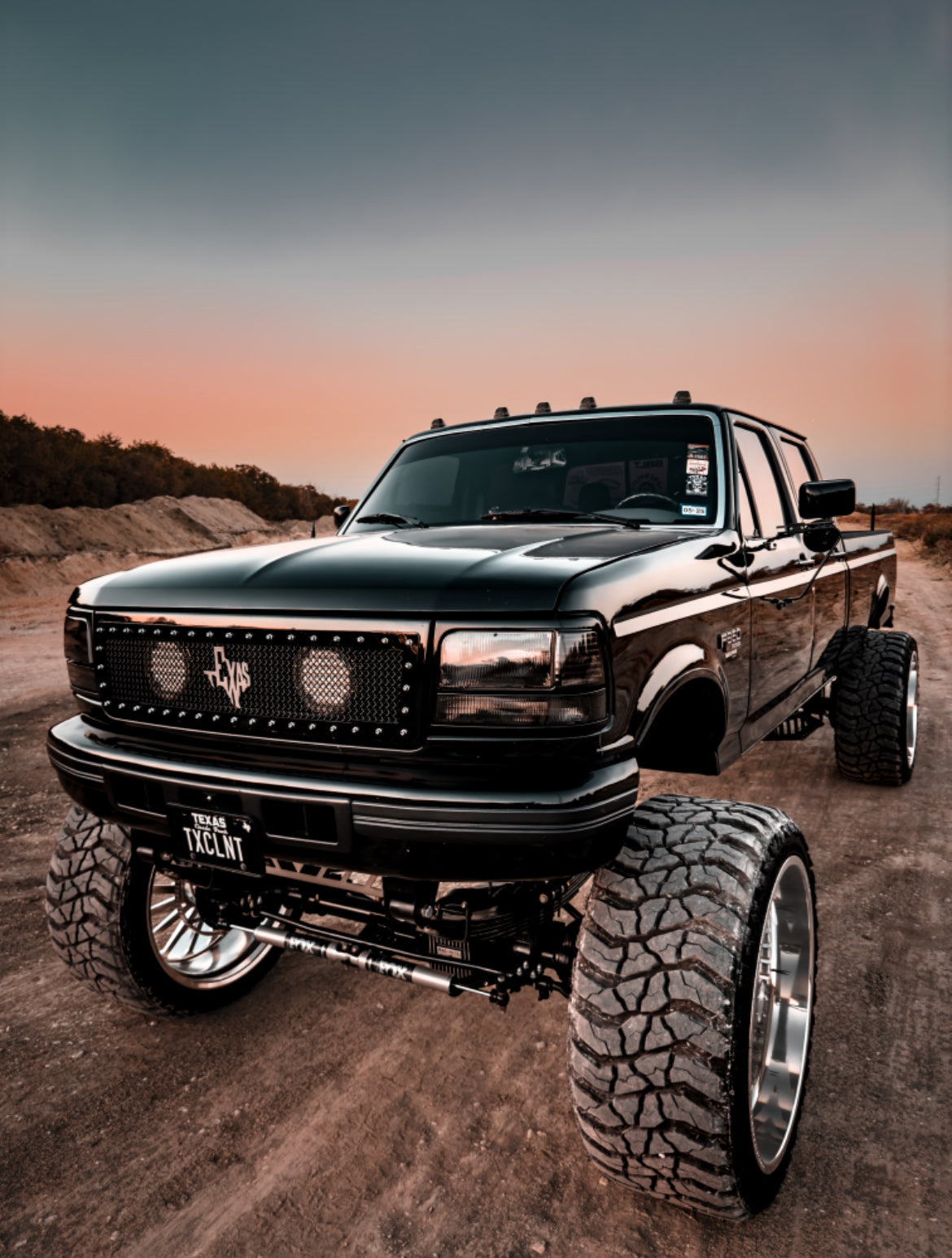 Smoked Diffused Headlight Kit - 7.3 Powerstroke (1992-1997)