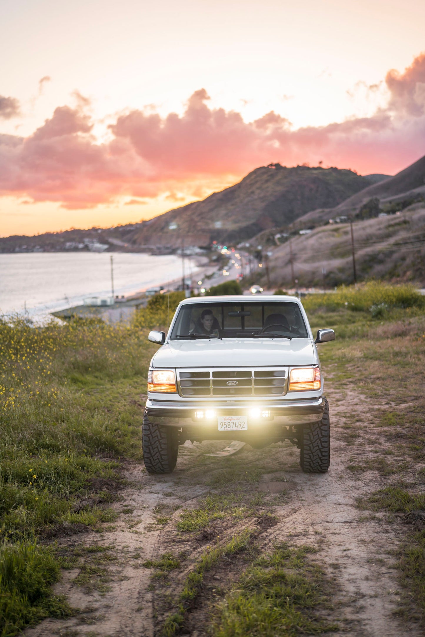 OBS Bumper Fog Light Brackets - 7.3 Powerstroke (1992-1997)