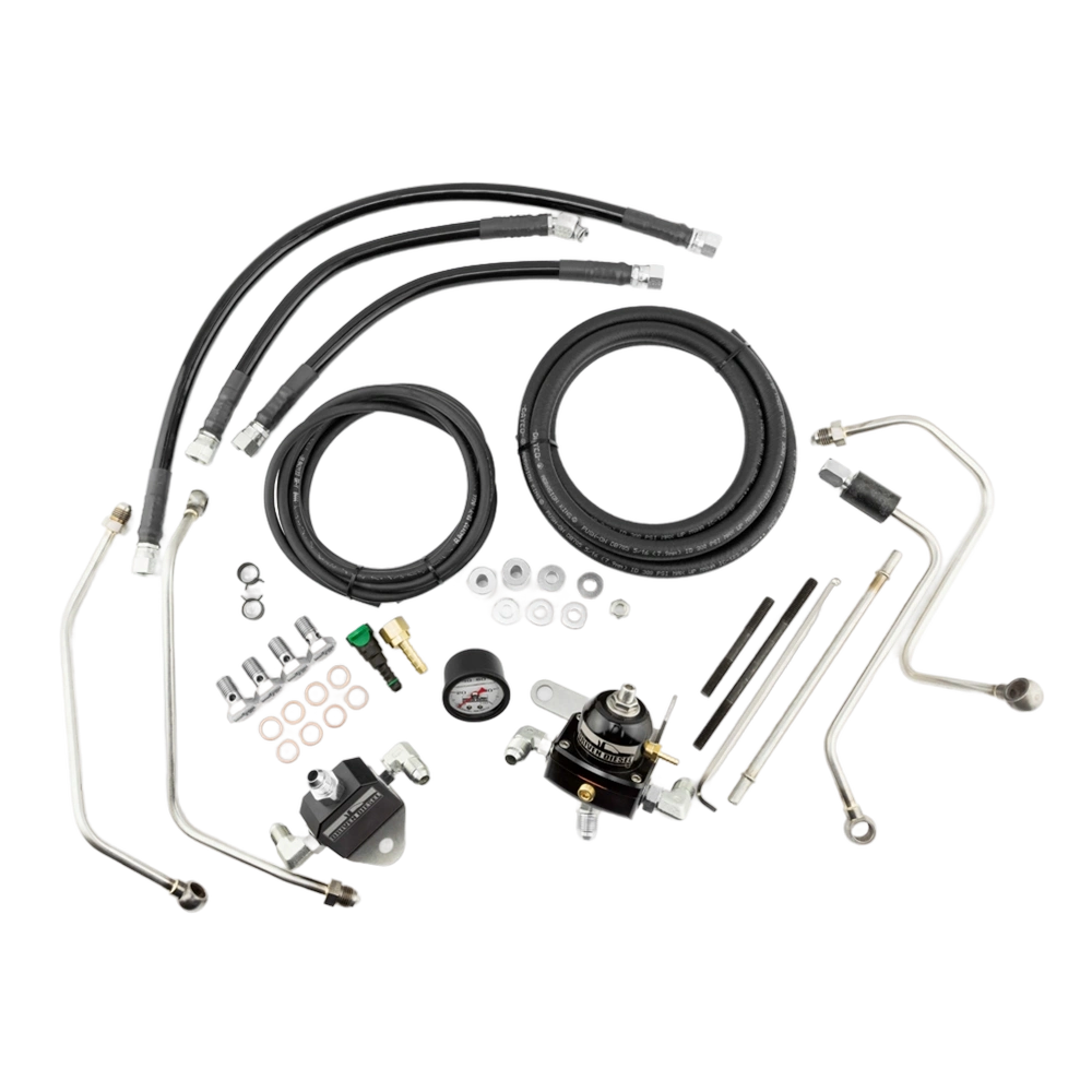 Driven Diesel Fuel Bowl Delete Regulated Return Fuel System Kit - 6.0 Powerstroke (2003-2007)