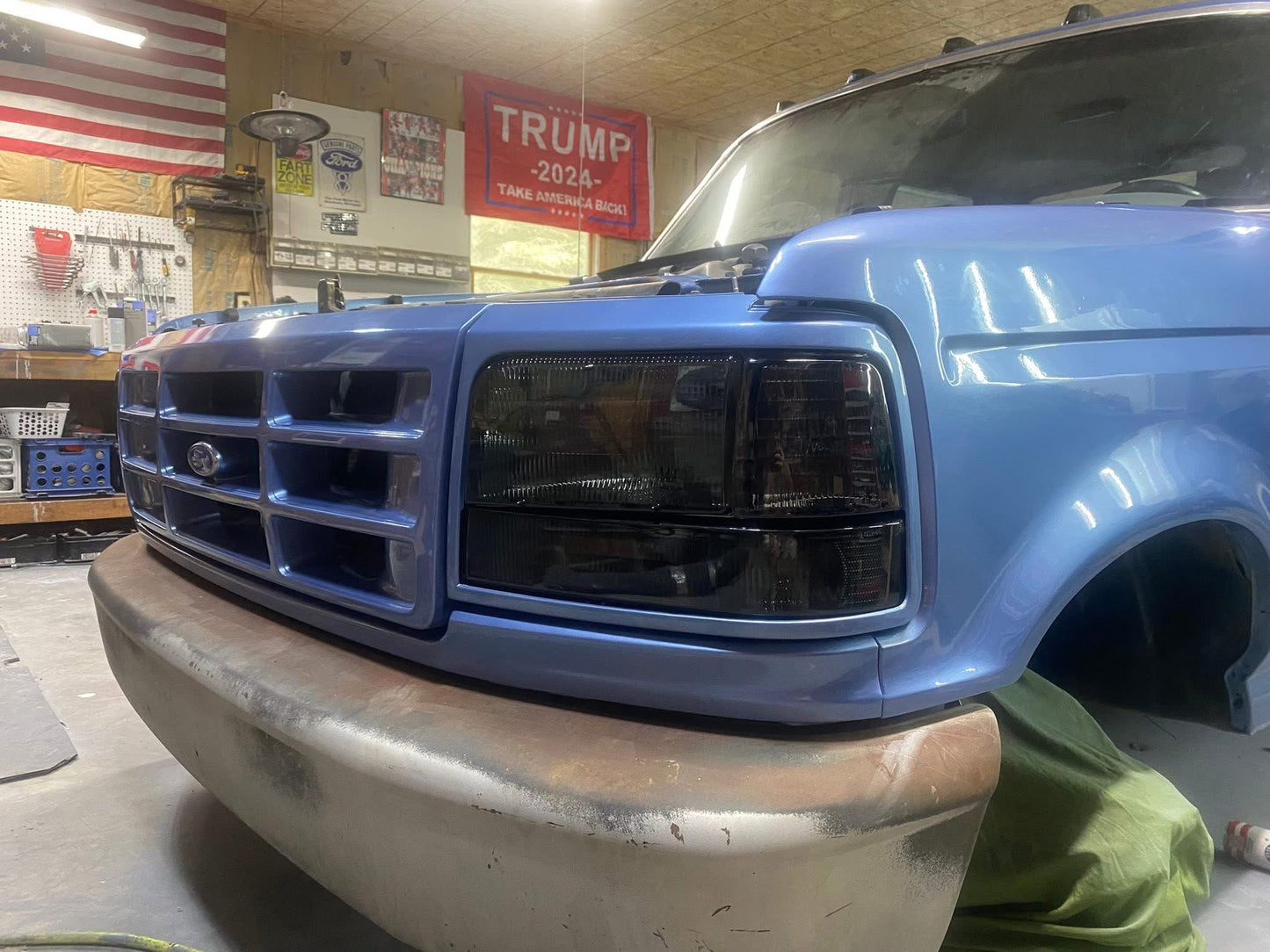Smoked Diffused Headlight Kit - 7.3 Powerstroke (1992-1997)
