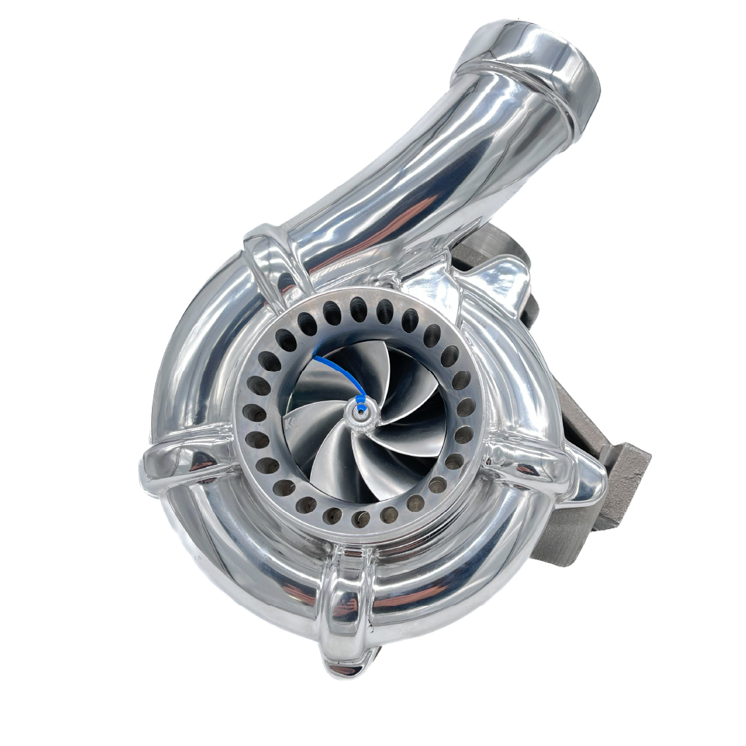 KC Fusion Compound Turbos - (Stage 1 High Pressure & Stage 1 & 2 Low Pressure Turbos) - 6.4 Powerstroke (2008-2010)