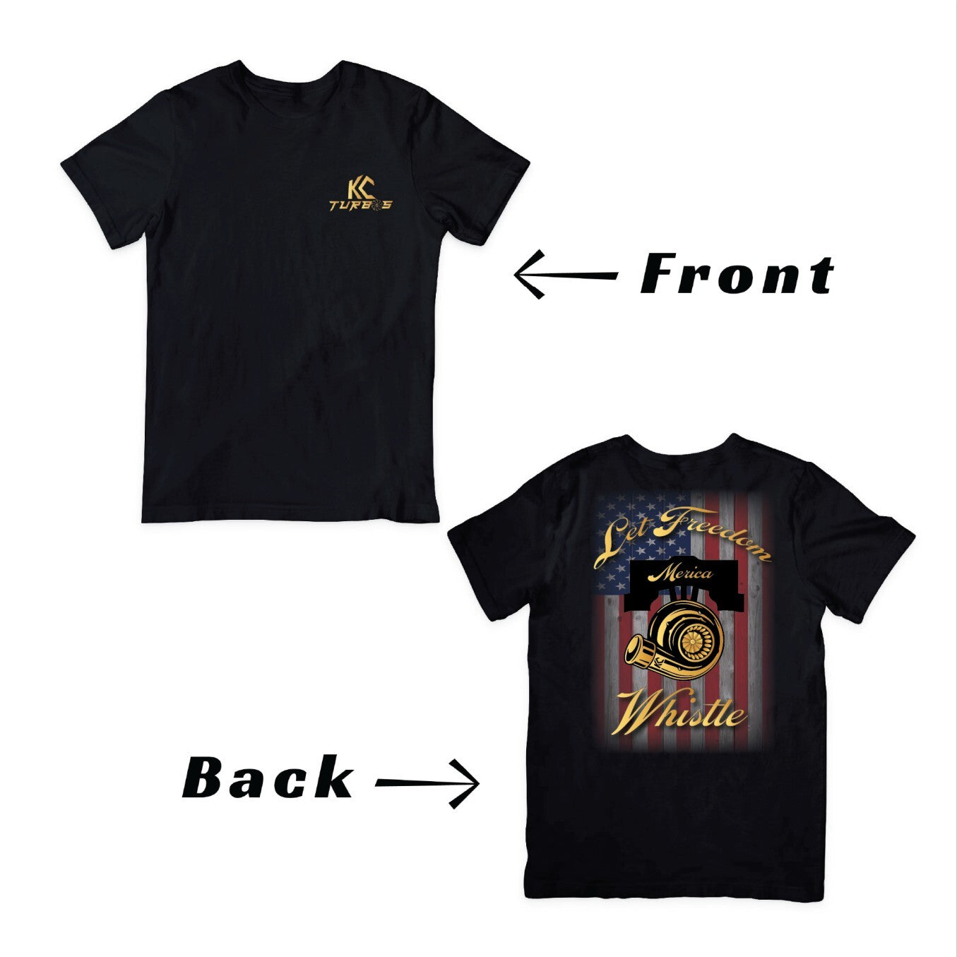 "Let Freedom Whistle" T-shirt
