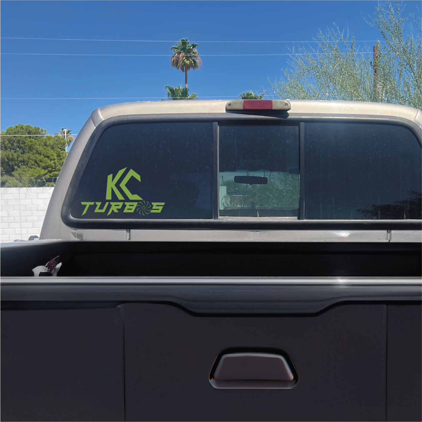 KC Turbos Original Logo - Vinyl Decal