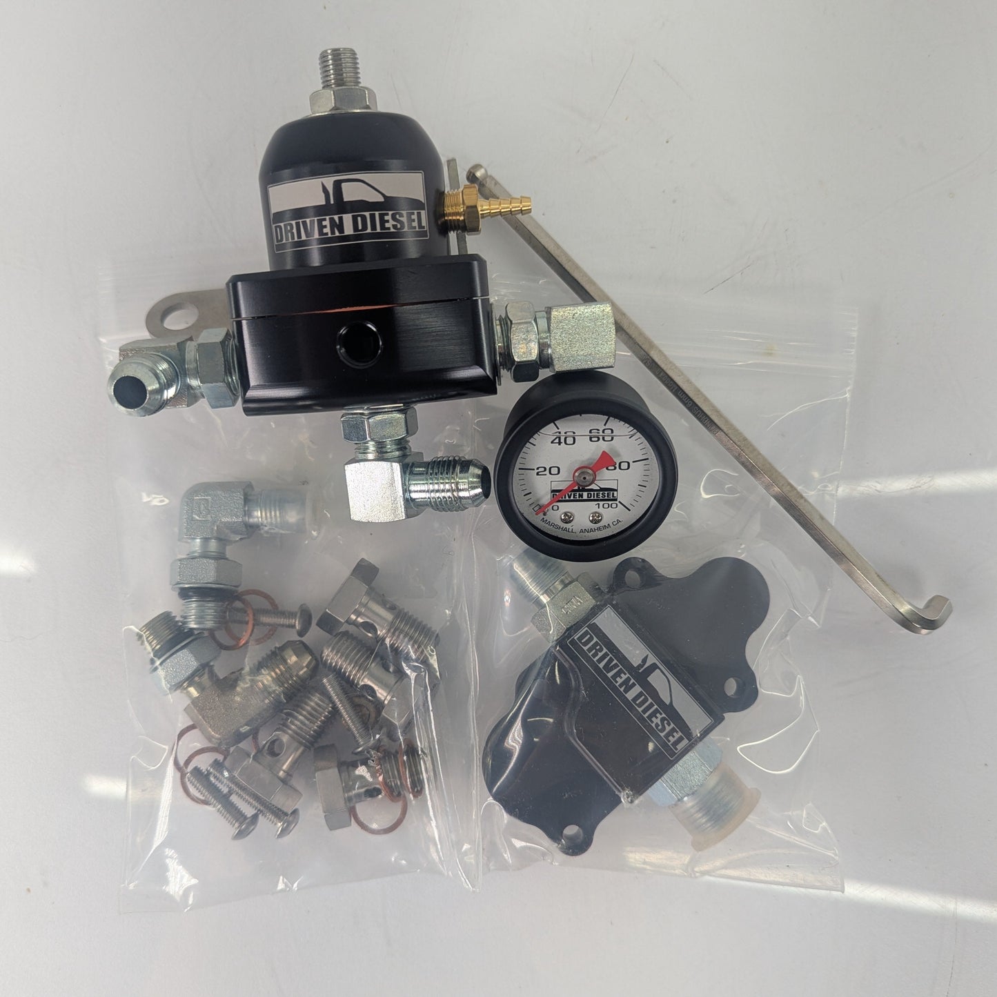 Driven Diesel Standard Regulated Return Fuel System Kit - 6.0 Powerstroke (2003-2007)