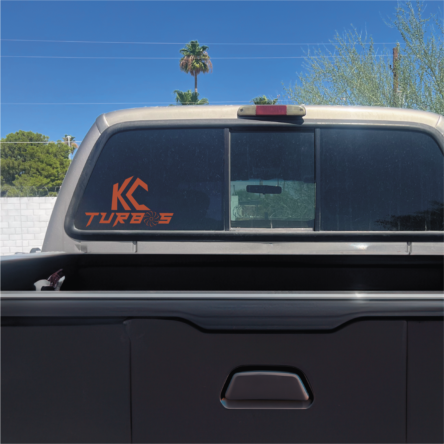 KC Turbos Original Logo - Vinyl Decal