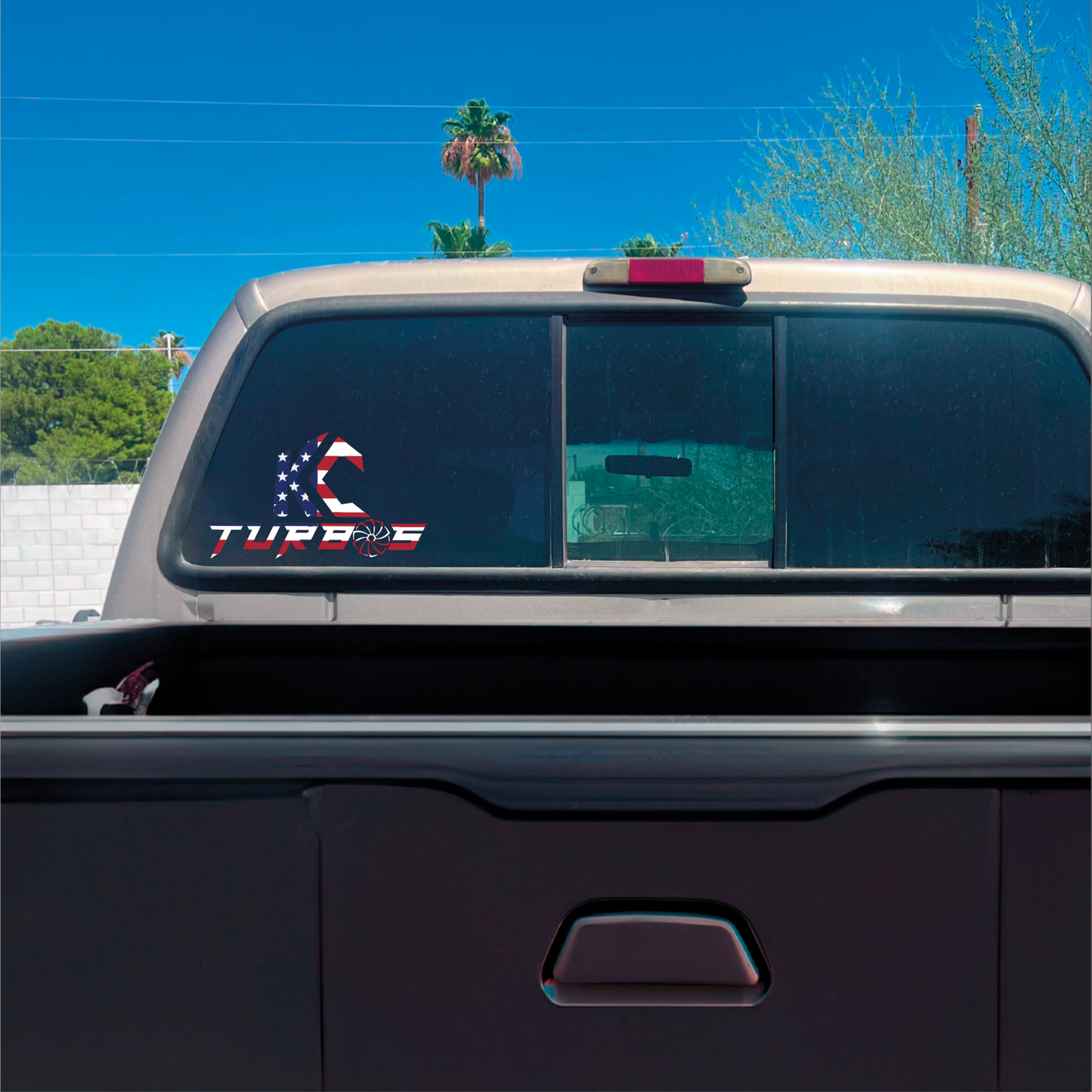 KC Turbos Original Logo - Vinyl Decal