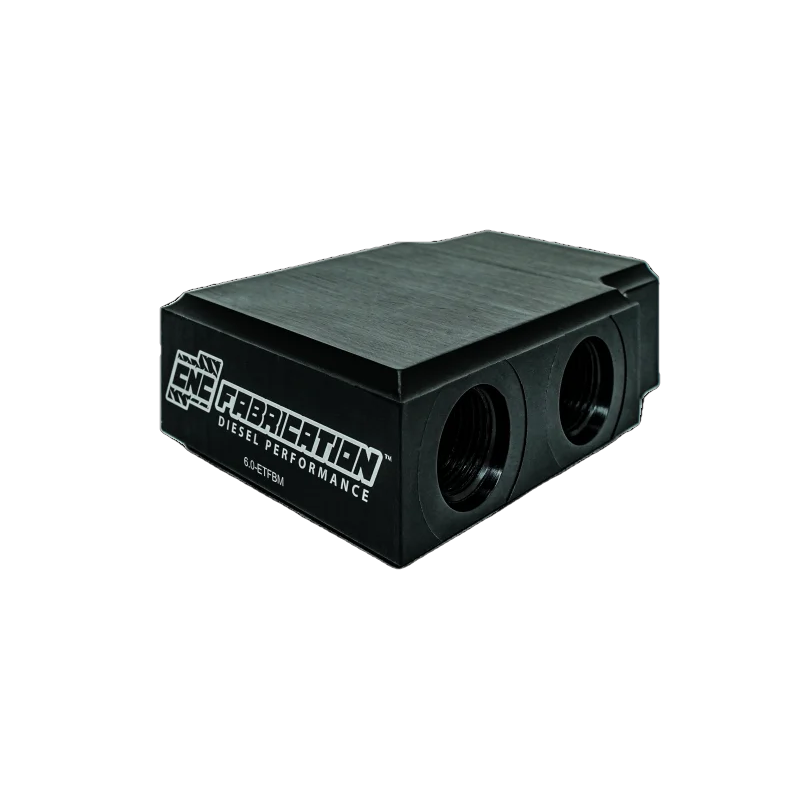 CNC Fabrication In-line Transmission Filter By-pass Manifold - 6.0 Powerstroke (2003-2007)