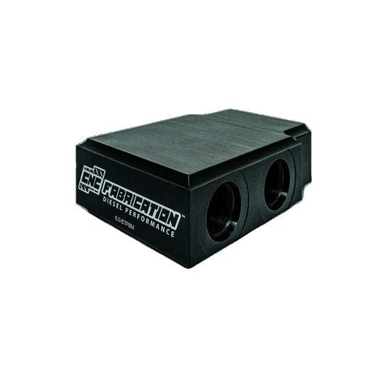 CNC Fabrication In-line Transmission Filter By-pass Manifold - 6.0 Powerstroke (2003-2007)