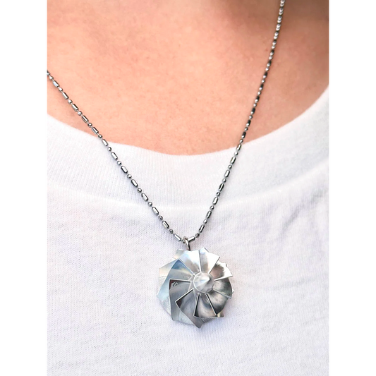 KC Turbos Compressor Wheel Necklace