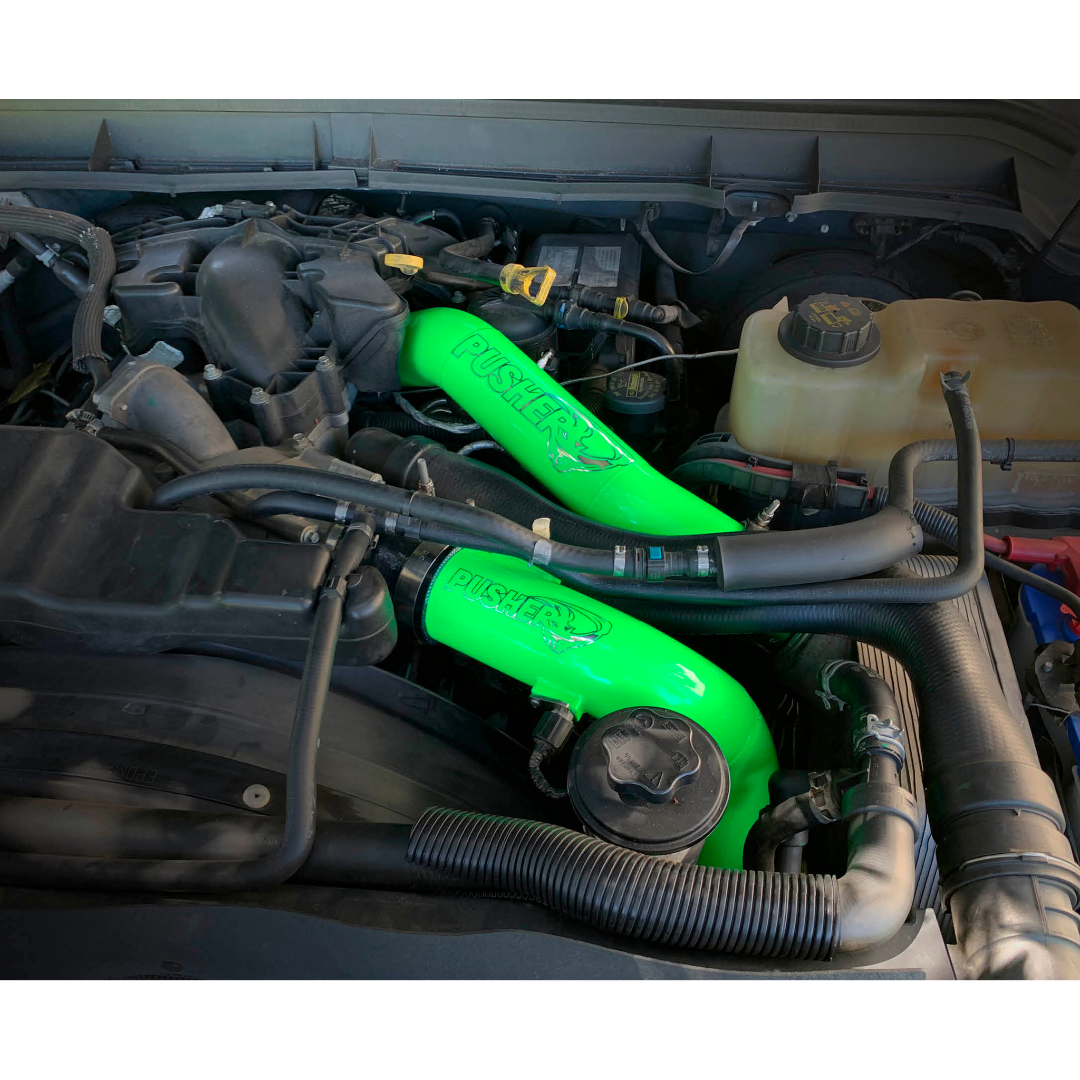 Pusher 3" Hot & Cold Side Charge Tubes - 6.7 Powerstroke (2015-2016)