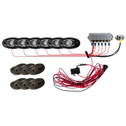 Rigid Industries A-Series LED Rock Light Kit (Cool White)