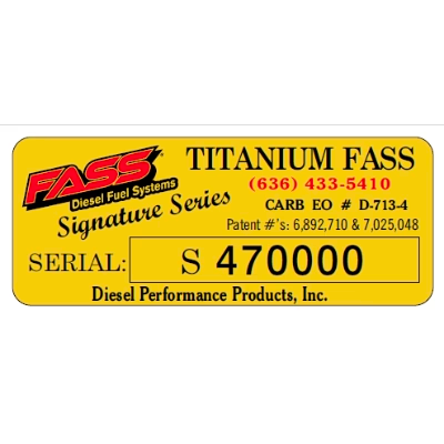 Fass 220G Fuel System - 6.7 Powerstroke (2011-2016)
