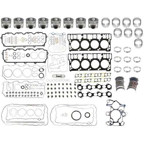 Powerstroke Overhaul Kit w/ Pistons and KDD Camshaft Kit - 6.0 Powerstroke (2003-2007)