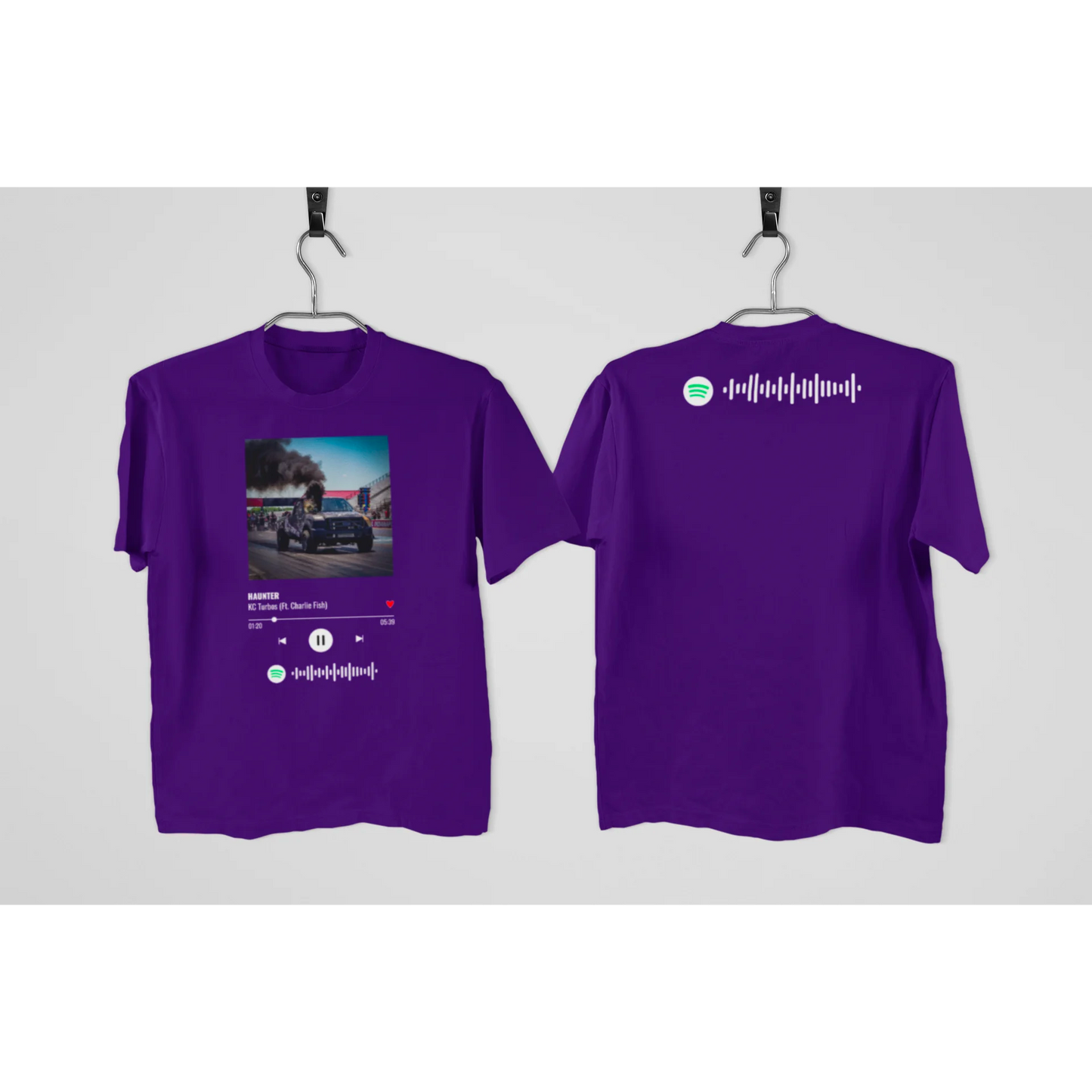 KC Spotify Song T-Shirt - Haunter