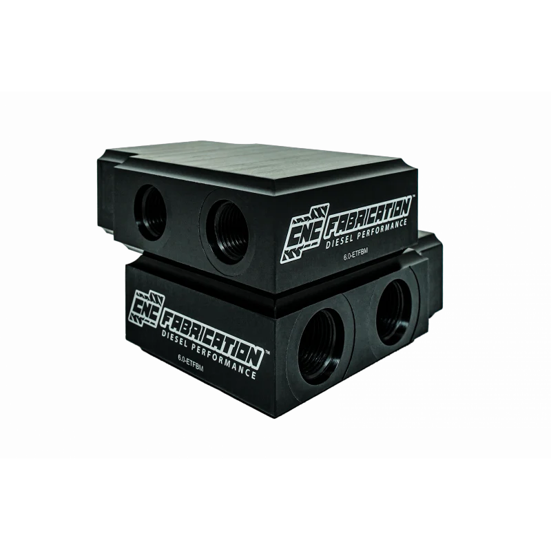 CNC Fabrication In-line Transmission Filter By-pass Manifold - 6.0 Powerstroke (2003-2007)