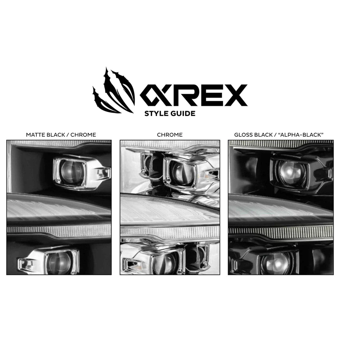 Alpharex Pro Headlights - Chevy Duramax (2015-2019)