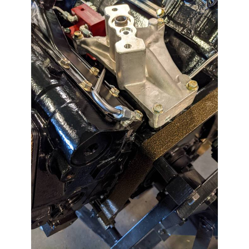 CNC Fabrication 4-Line Feed Valley Mount Fuel Line Kit - 7.3 Powerstroke (E99)
