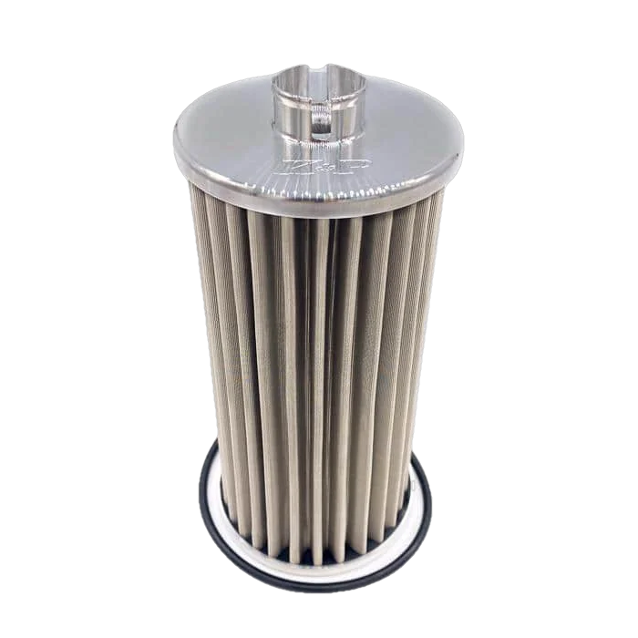K&P Stainless Steel Micronic Oil Filter - 6.0 Powerstroke (2003-2007)
