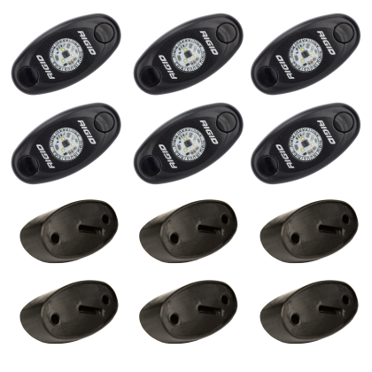 Rigid Industries A-Series LED Rock Light Kit (Cool White)