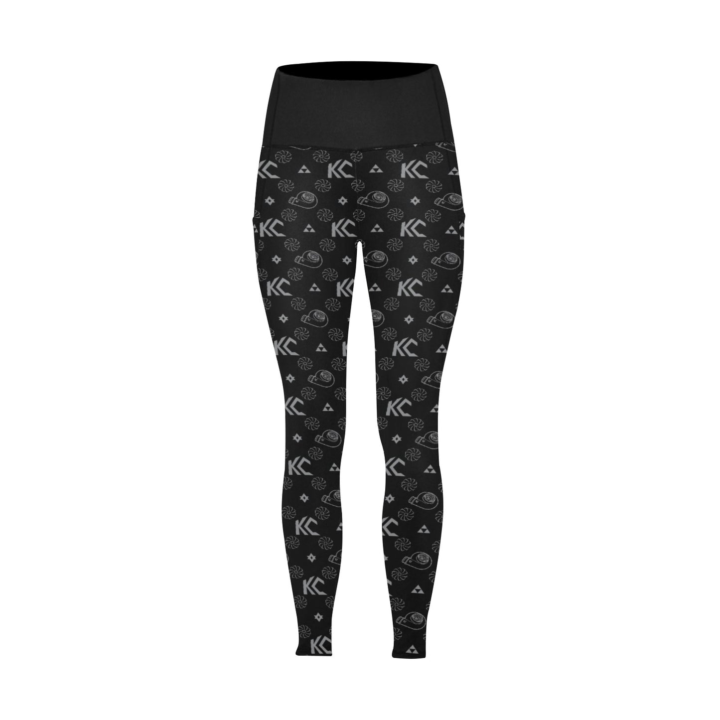 KC leggings with Pockets - Designer pattern - Women's