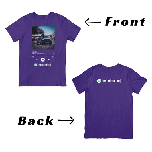 KC Spotify Song T-Shirt - Haunter