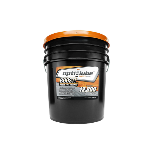 Opti-Lube Boost! Maximum Cetane Formula Diesel Fuel Additive: 5 Gallon Pail without Accessories, Treats up to 12,800 Gallons