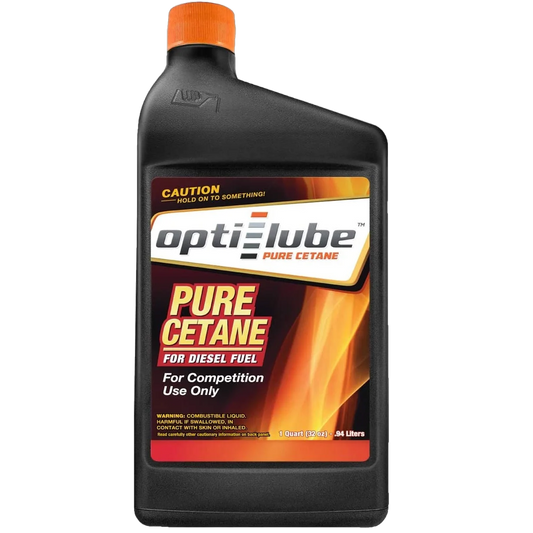 Opti-Lube Pure Cetane Diesel Fuel Additive for Competition Use: Quart