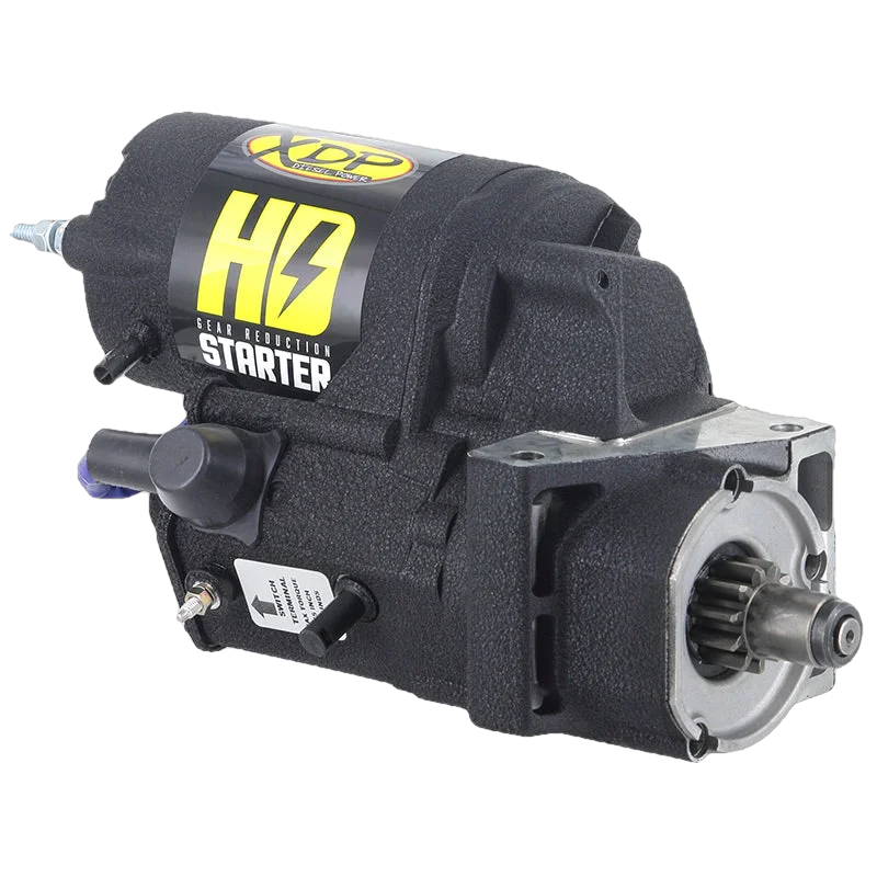 XDP Wrinkle Black HD Gear Reduction Starter - 6.2L/6.5L Diesel (1982-2000)