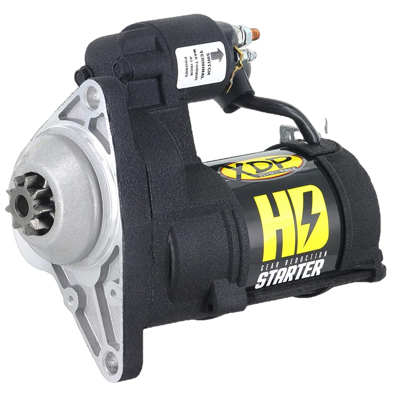 XDP Wrinkle Black HD Gear Reduction Starter - 6.6L Duramax (2001-2020)
