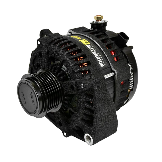 XDP Wrinkle Black HD High Output Alternator - 6.6L Duramax (2011-2019)