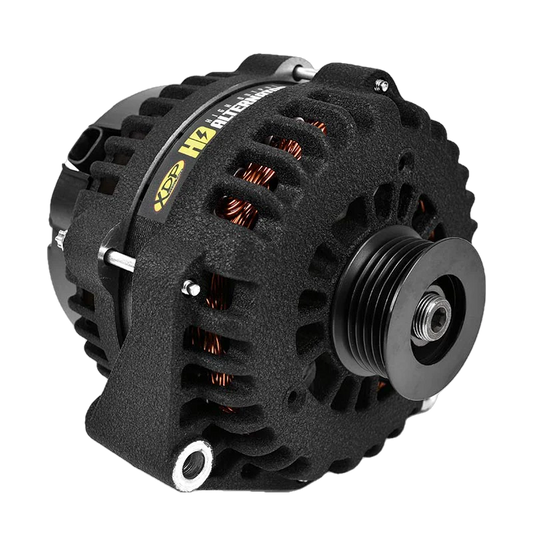 XDP Wrinkle Black HD High Output Alternator - 6.6L Duramax (2007-2010)