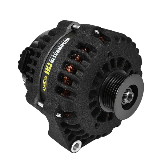 XDP Wrinkle Black HD High Output Alternator - 6.6L Duramax (2001-2007)