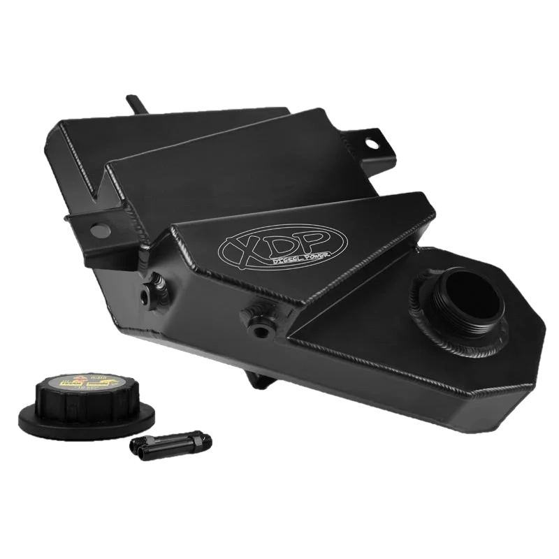 XDP Aluminum Coolant Recovery Tank Reservoir - 6.0L Powerstroke (2003-2007)