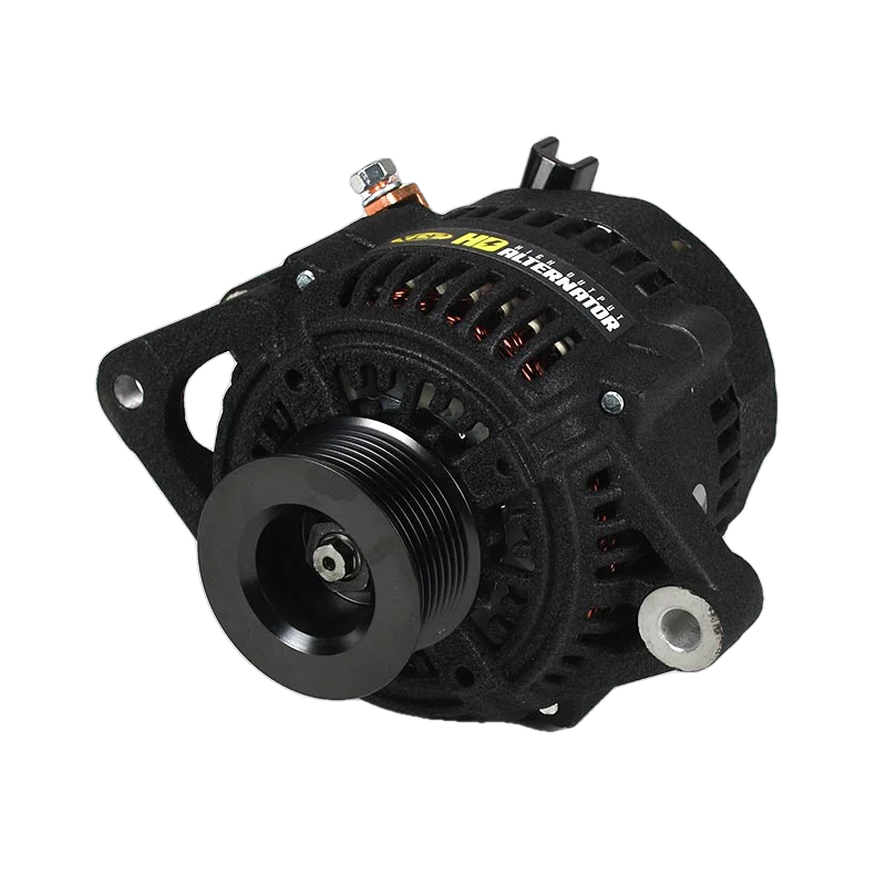 XDP Wrinkle Black HD High Output Alternator - 5.9L Cummins (1999-2002)