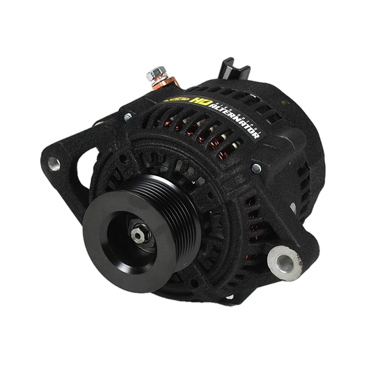XDP Wrinkle Black HD High Output Alternator - 5.9L Cummins (1999-2002)