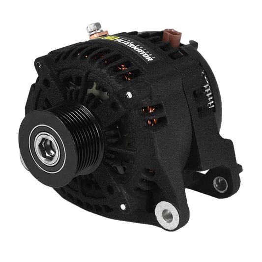 XDP Wrinkle Black HD High Output Alternator - 5.9L Cummins (2003-2007)