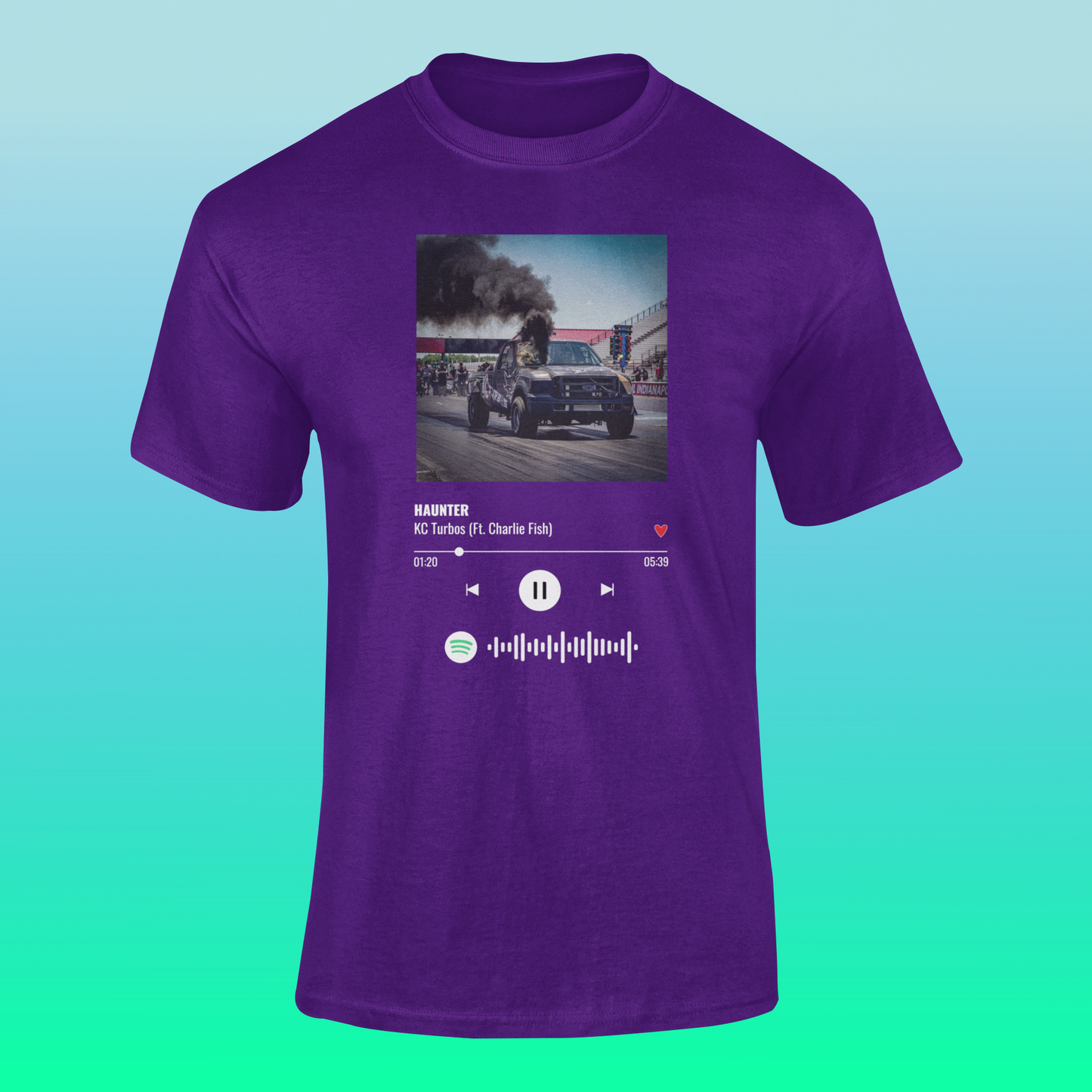 KC Spotify Song T-Shirt - Haunter