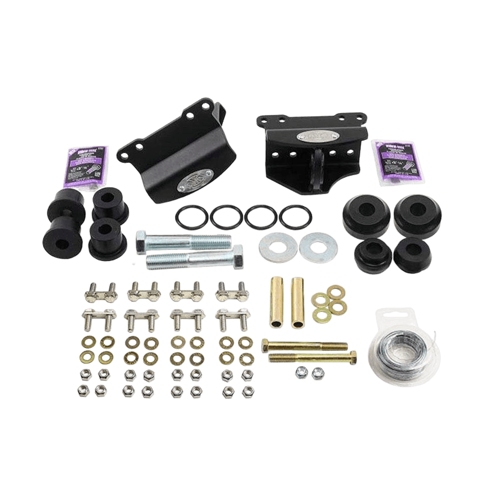 S&B Under Frame Traction Bar Mount Kit - Powerstroke/Duramax/Cummins (2011+)