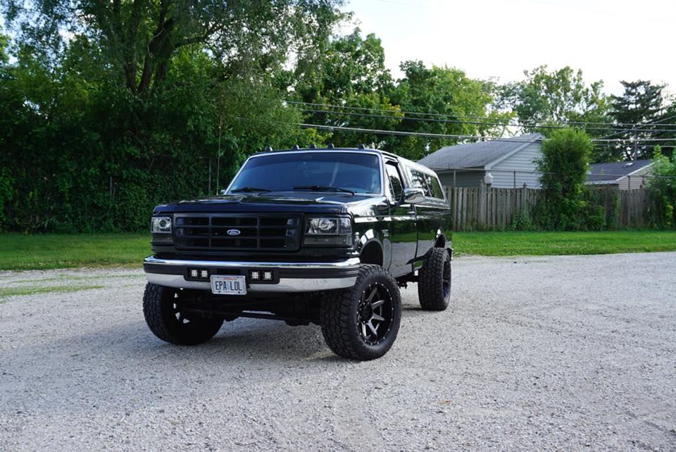 OBS Bumper Fog Light Brackets - 7.3 Powerstroke (1992-1997)