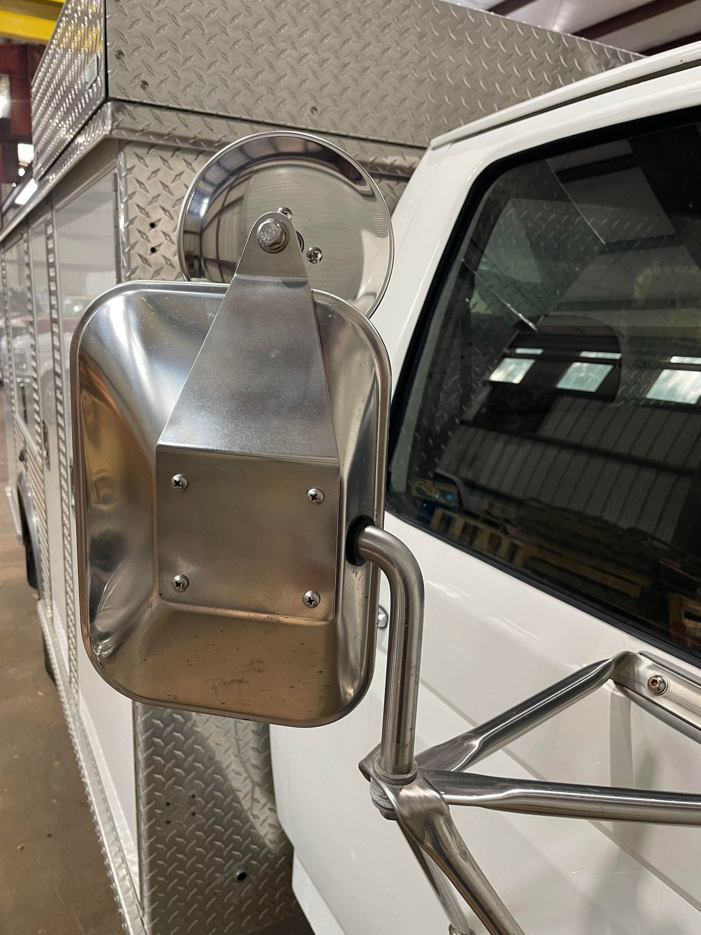 Spot Mirror Bracket - Factory 4 post mirror - 7.3 Powerstroke (1980-1997)
