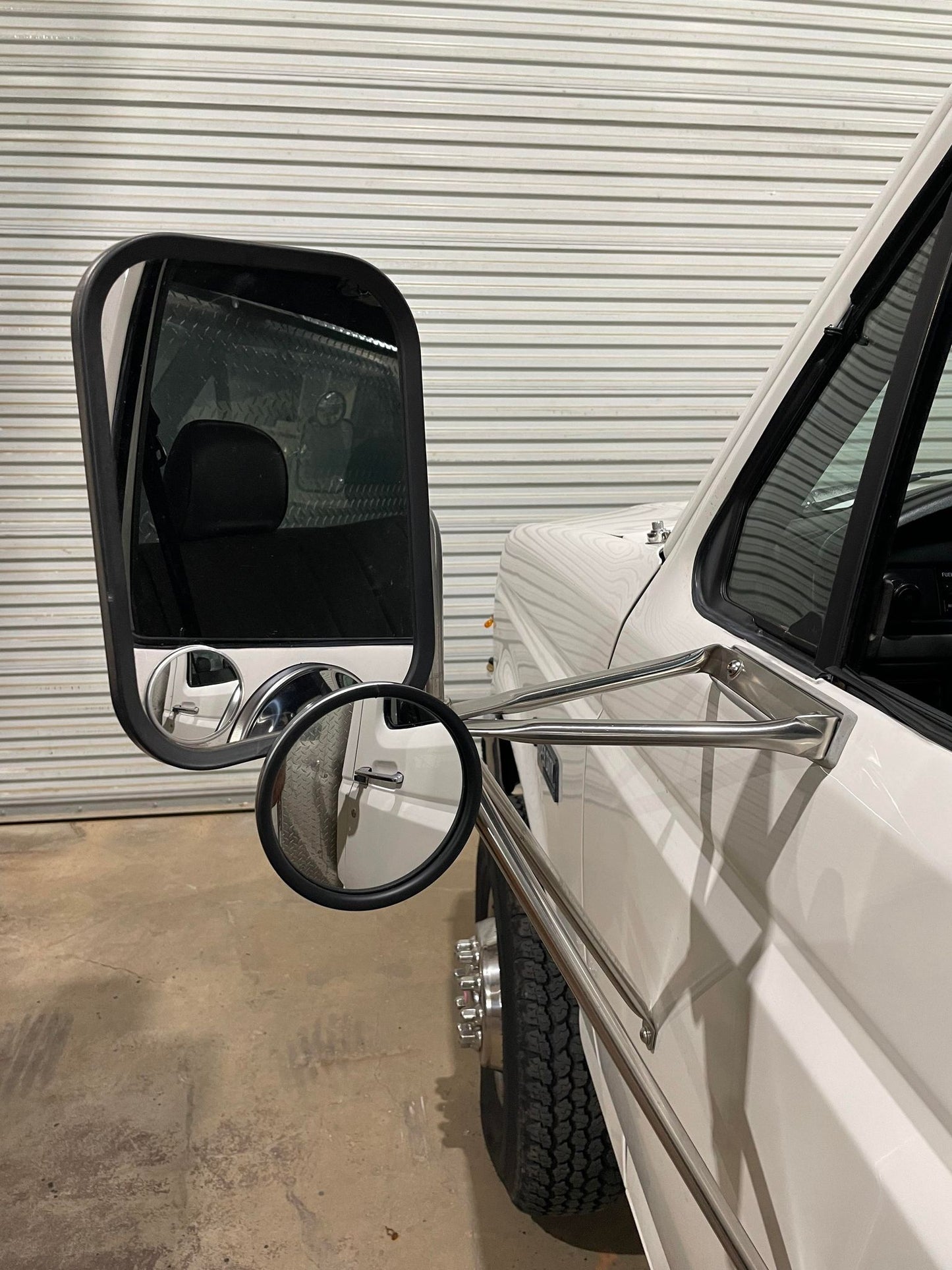 Spot Mirror Bracket - Factory 4 post mirror - 7.3 Powerstroke (1980-1997)