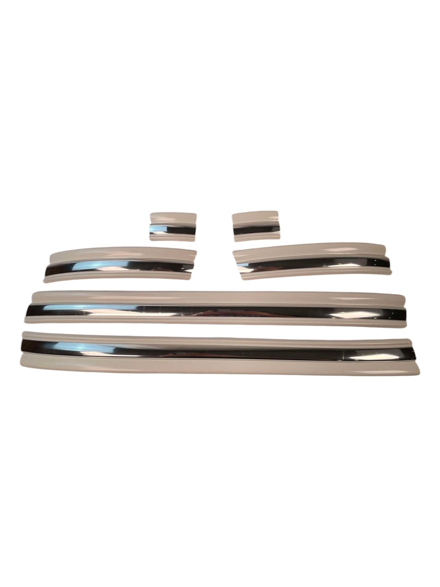 Chrome Body Molding Set - White - 7.3 Powerstroke (1992-1997)